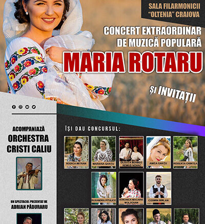 Concert extraordinar Maria Rotaru si invitatii